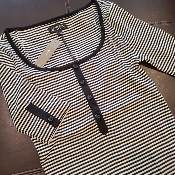 J.Crew Rib Henley - Picture 4 of 5